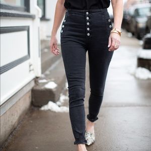 J.Brand “Natasha” in washed black